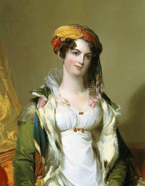 Thomas Sully Mrs. Robert Gilmor, oil painting image